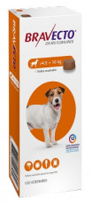 Bravecto® Anaranjado Masticable 250 mg Antiparasitario para Perros de 4.5 a 10 kg
